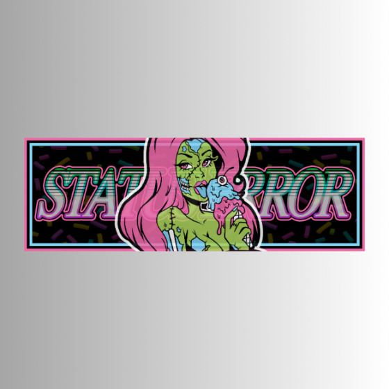 Ice Cream Girl Slap Sticker